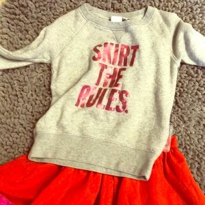 Kate Spade for Gap Kids sweatshirt